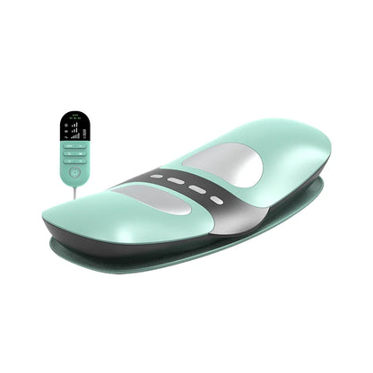 Electric Lumbar Traction Massager – Heated Back Stretcher & Spine Support Device