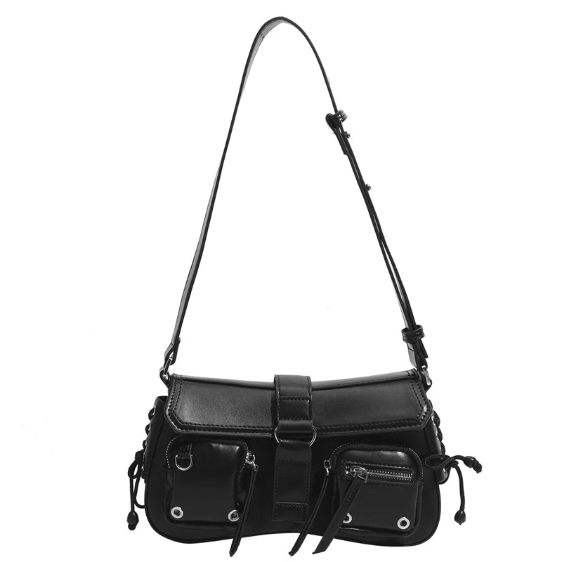 Luxury Goth Chain Shoulder Bag