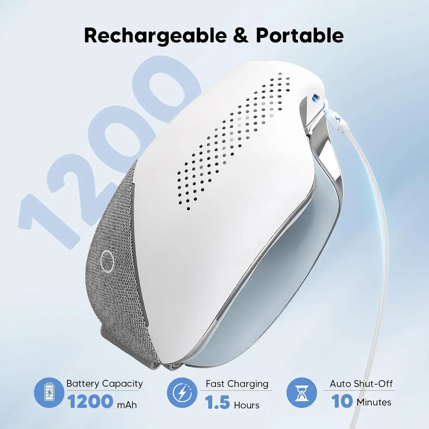 4-in-1 Rechargeable Airbag Eye Massager for Stress Relief and Fatigue - 4