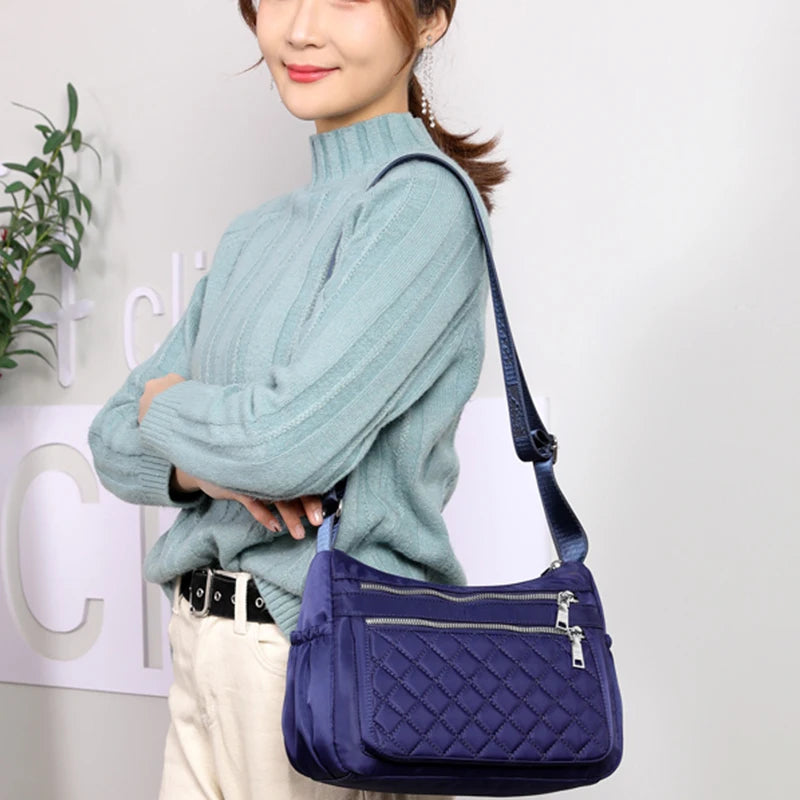 Luxury Nylon Travel Messenger Bag