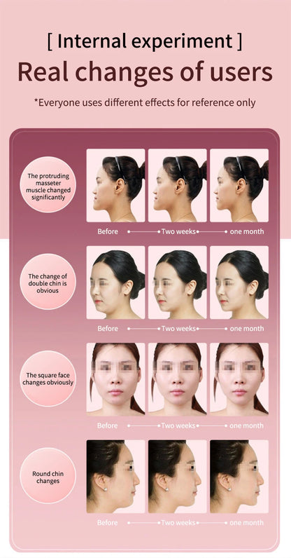 LED V-Face Lifting Massager: Photon Therapy & Vibration Slimming Device