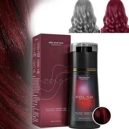 Natural Hair Dye Shampoo for Gray Hair - 10-Minute Color & Repair (200ml)