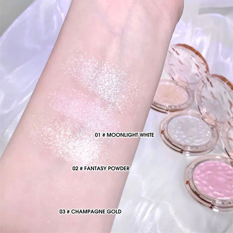 Shimmer Glow Highlighter & Contour Palette - Long-Lasting Radiant Finish