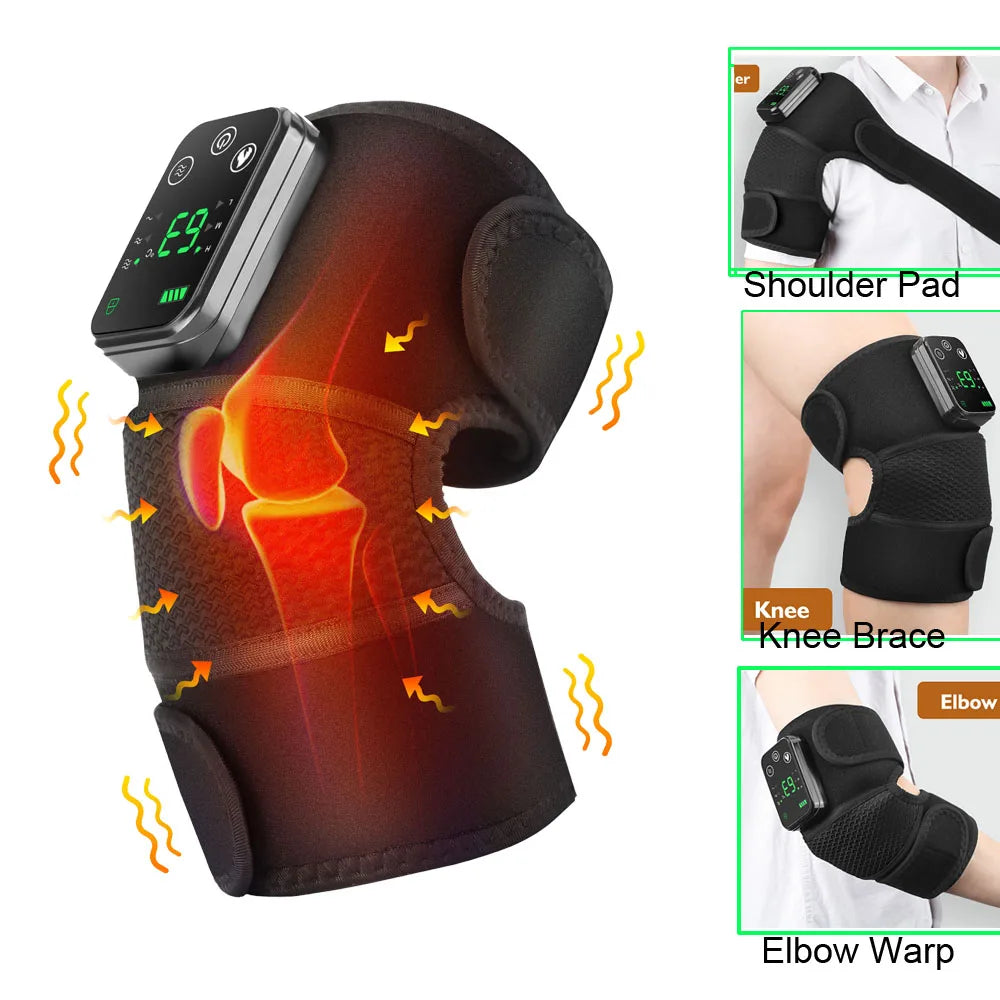 Heated Joint Massager Brace for Shoulder Knee Elbow - 19