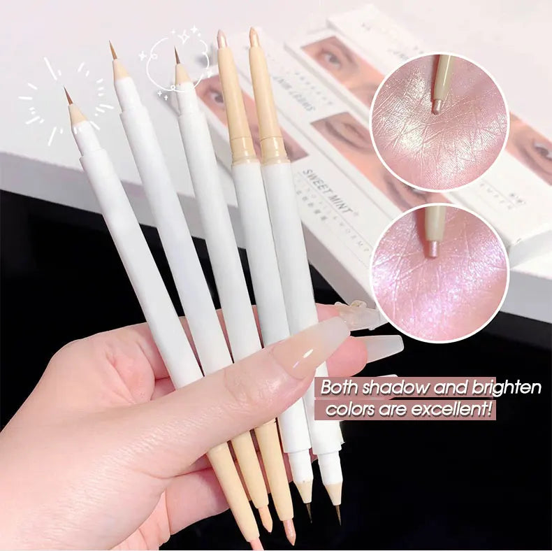 Double-Ended Under-Eye Highlighter & Shadow Pen for Bright, Defined Eyes - 7