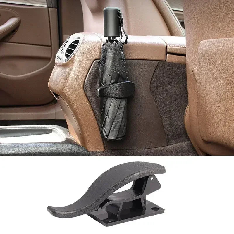 2PCS Car Trunk Umbrella & Grocery Hooks - Universal Organizer Clip
