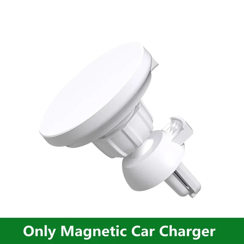 30W Magnetic Fast Wireless Car Charger Holder for iPhone 12-16 Series - 24
