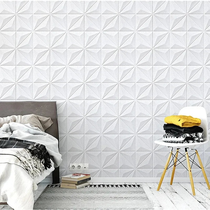 3D Peel & Stick Wall Panels - Wate...D Peel & Stick Wall Panels - Waterproof Foam Wallpaper - 7