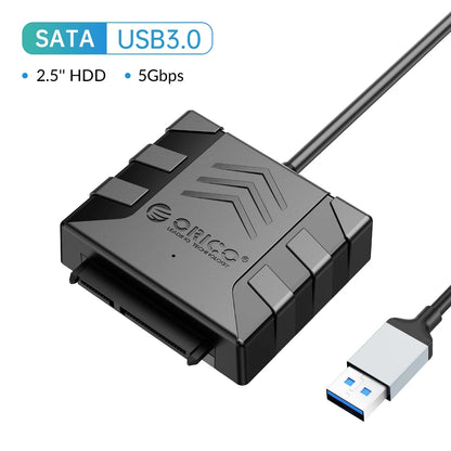 USB 3.0 to SATA Adapter Cable for 2.5/3.5" HDD/SSD - 5Gbps Fast Data Transfer
