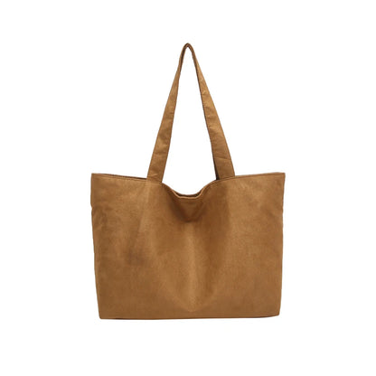 Luxury Soft Suede Tote