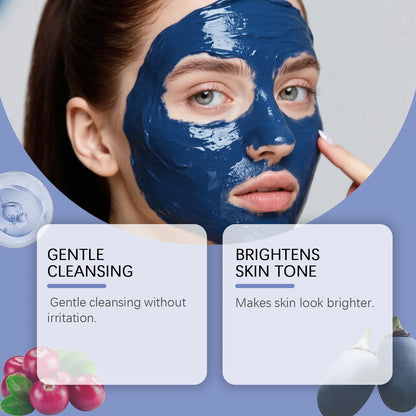 Moroccan Blue Nila Powder Face Mask – Brightening, Exfoliating & Deep Cleansing