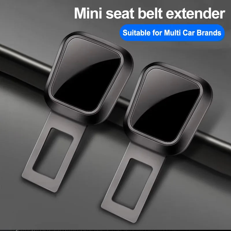 Universal Car Seat Belt Extender - Durable Safety Buckle Clip 2-Pack - 1