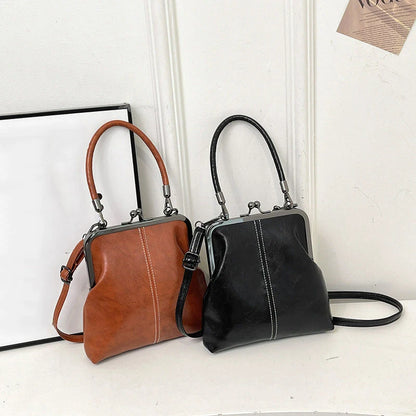 Luxury Vintage Kiss Lock Bag