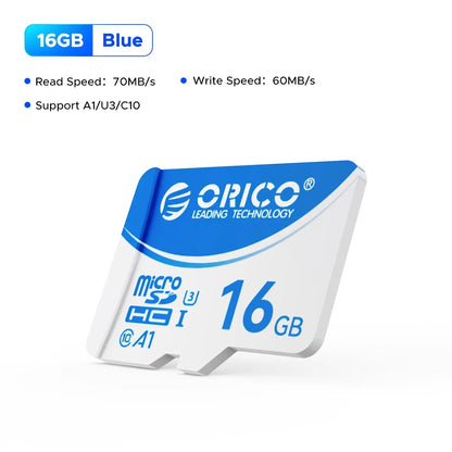 ORICO 256GB Micro SD Card - Ultra-Fast 4K UHD V30 Memory for Dash Cams & Drones