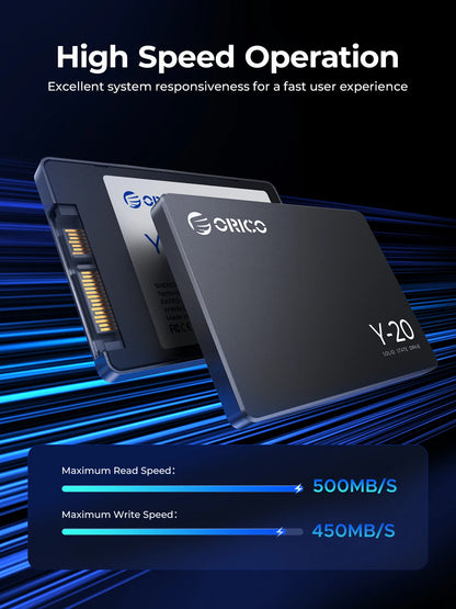 ORICO 2.5" SATA III Internal SSD - 512GB to 4TB Solid State Drive for PC