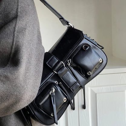 Luxury Goth Chain Shoulder Bag