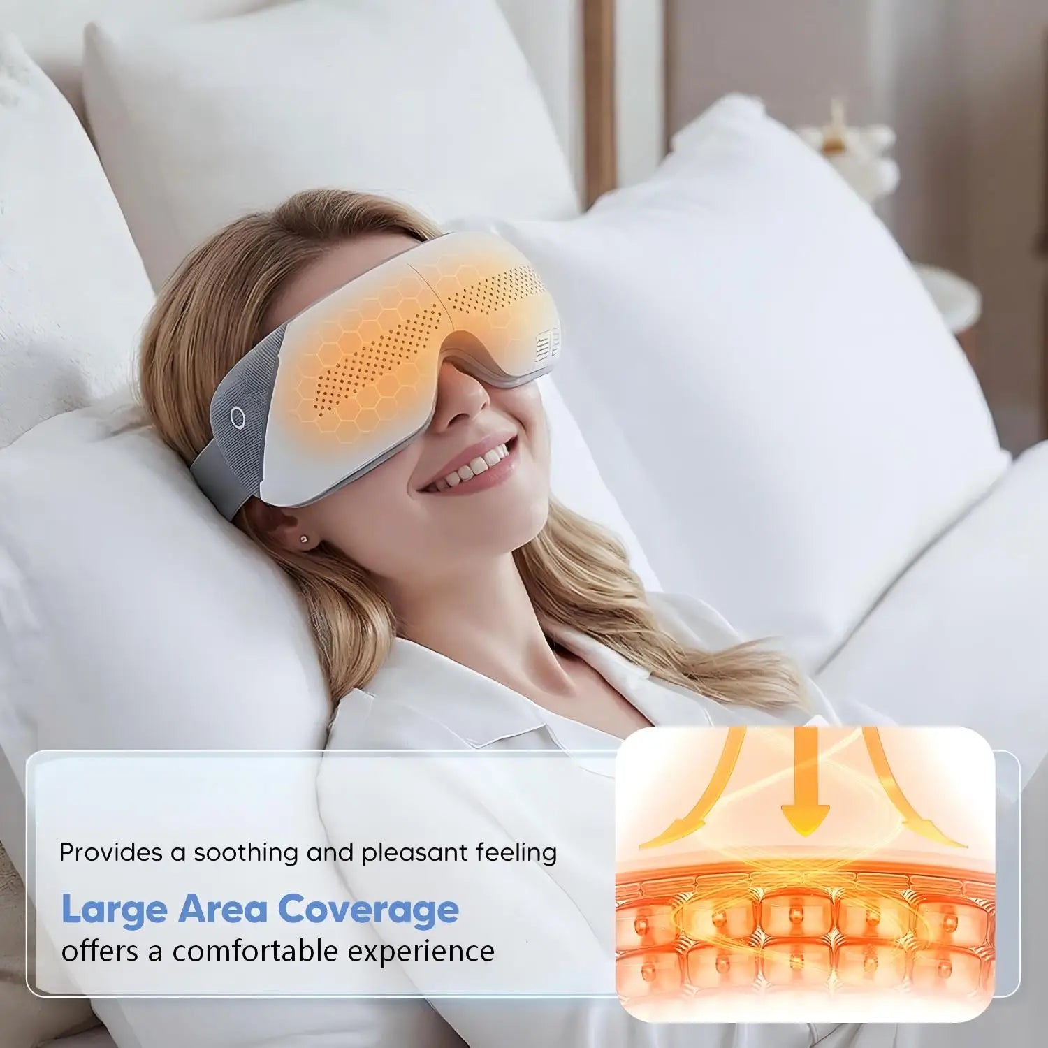 4-in-1 Rechargeable Airbag Eye Massager for Stress Relief and Fatigue - 3