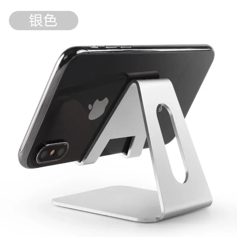 Adjustable Metal Desktop Phone & Tablet Stand - Universal Desk Mount Holder - 11