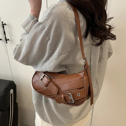 Luxury Vintage Stone Shoulder Bag