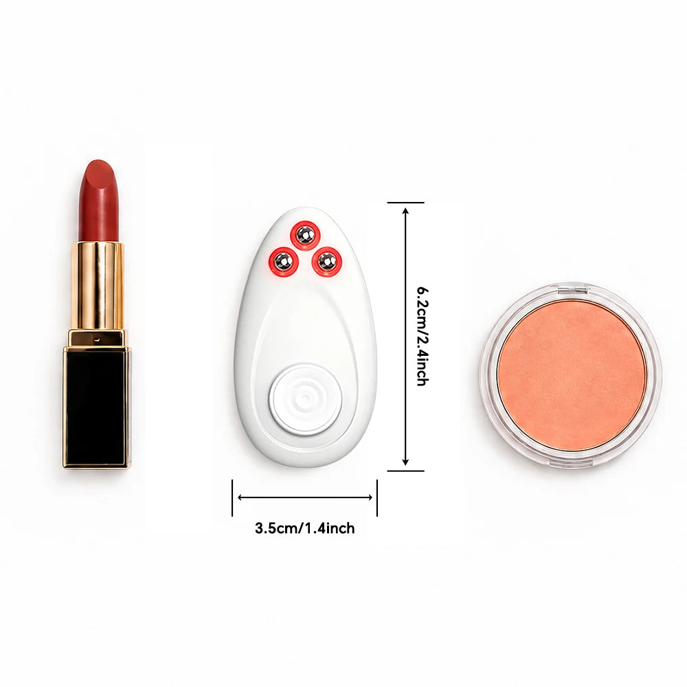Electric Eye Massager with Cooling Roller Balls for Puffiness and Dark Circles