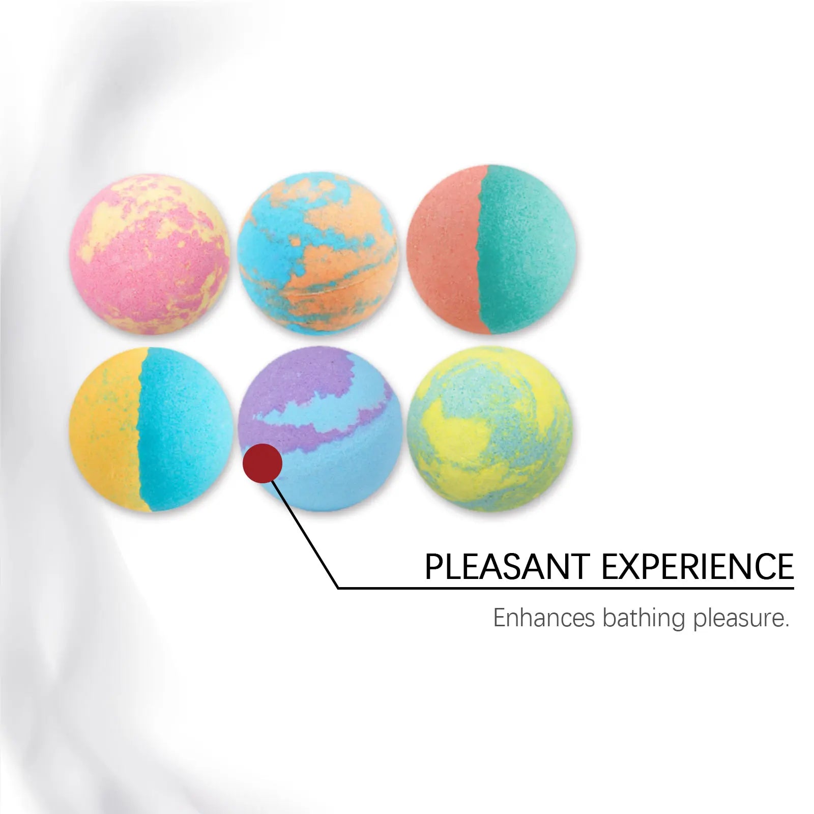 Natural Kids Bath Bomb Set - Aromatherapy & Skin Moisturizing Bath Balls - 11