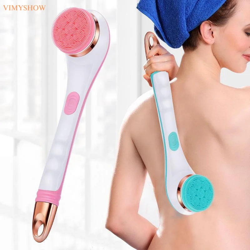 Electric Rotating Bath Brush & Back Scrubber for Deep Body Exfoliation - 1