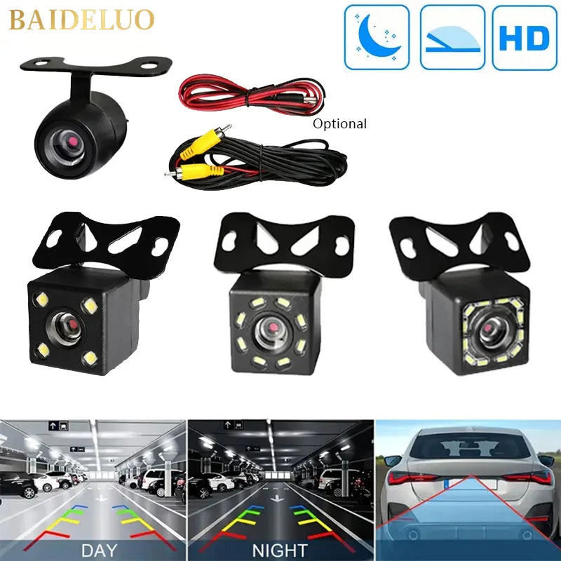HD 1080P Car Reversing Camera - Night Vision Backup Safety Monitor
