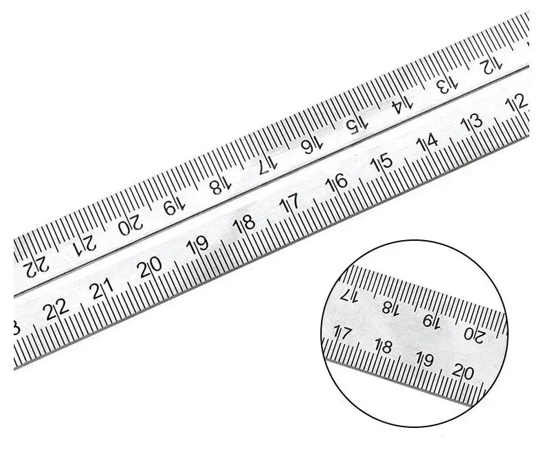 300mm Stainless Steel Combination Square Ruler - Adjustable Angle Gauge - 13