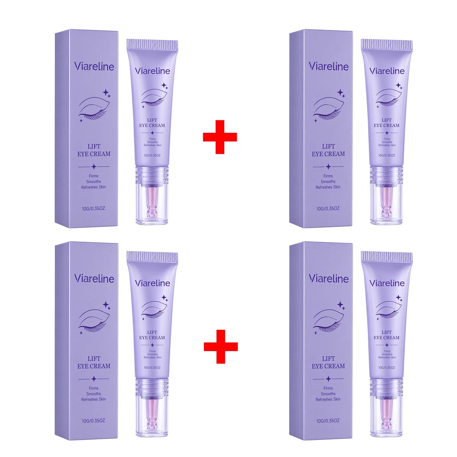 Firming Collagen Eye Cream for Dark Circles & Fine Lines - Anti-Aging Hydrating Care - 15