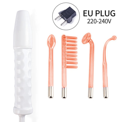 4-in-1 High Frequency Facial Therapy Wand for Acne
