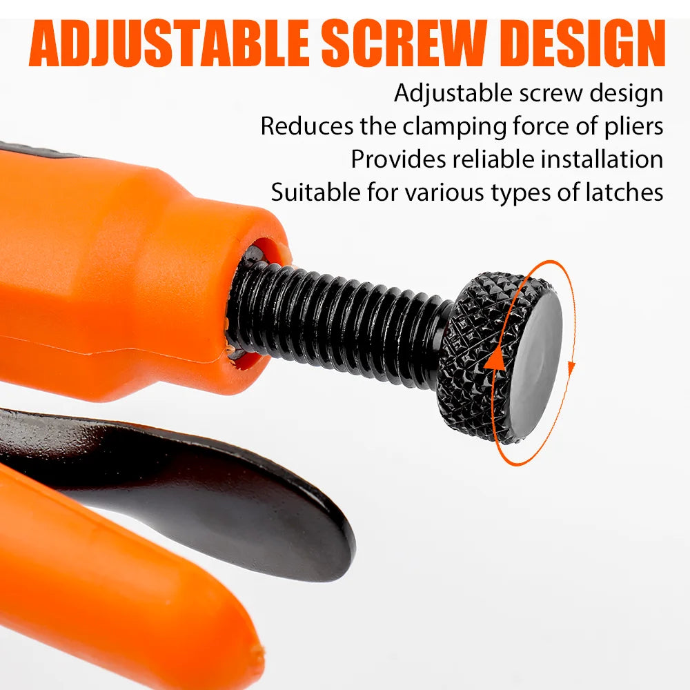Heavy Duty Snap Installation Pliers - Adjustable Magnetic Fastener Tool for Canvas & Leather