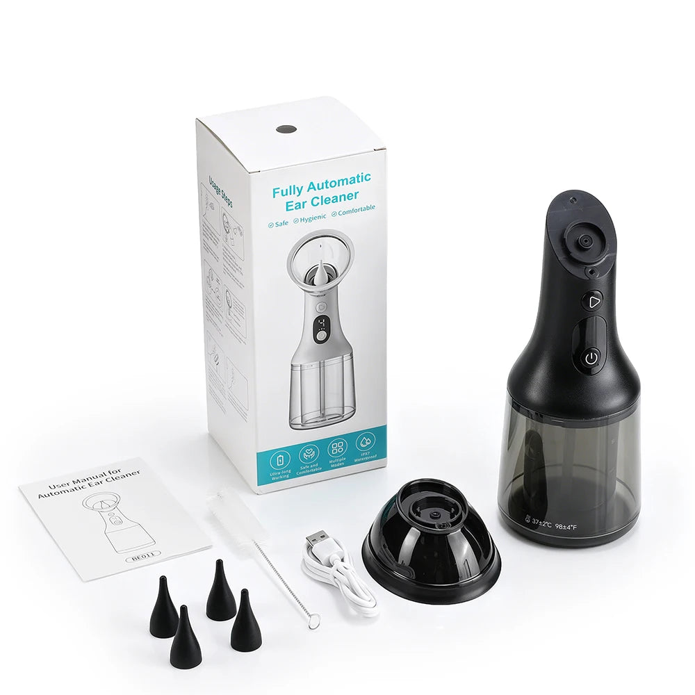 Electric Ear Wax Removal Irrigator with Dual Water Tank & 4 Cleaning Modes - 16
