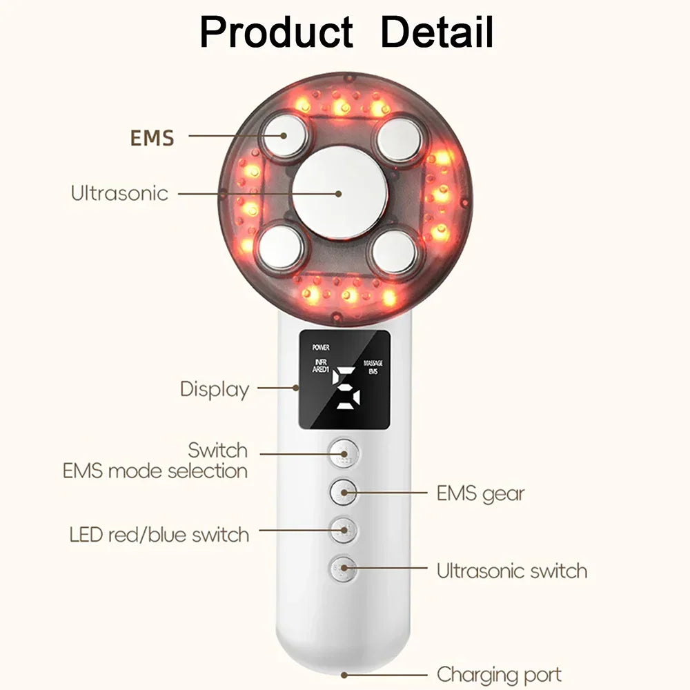 3-in-1 Ultrasonic Body Slimming, Cellulite Remover & Skin Tightening Massager - 14