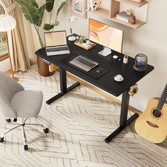 Electric Standing Desk - Height Adjustable Sit-Stand Computer Workstation