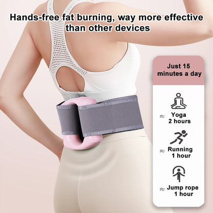 Electric Fascia Ring Wearable Vibration Massager for Waist Belly & Deep Tissue Pain Relief