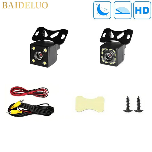 HD Car Rearview Backup Camera - Wide Angle Night Vision Parking Assist