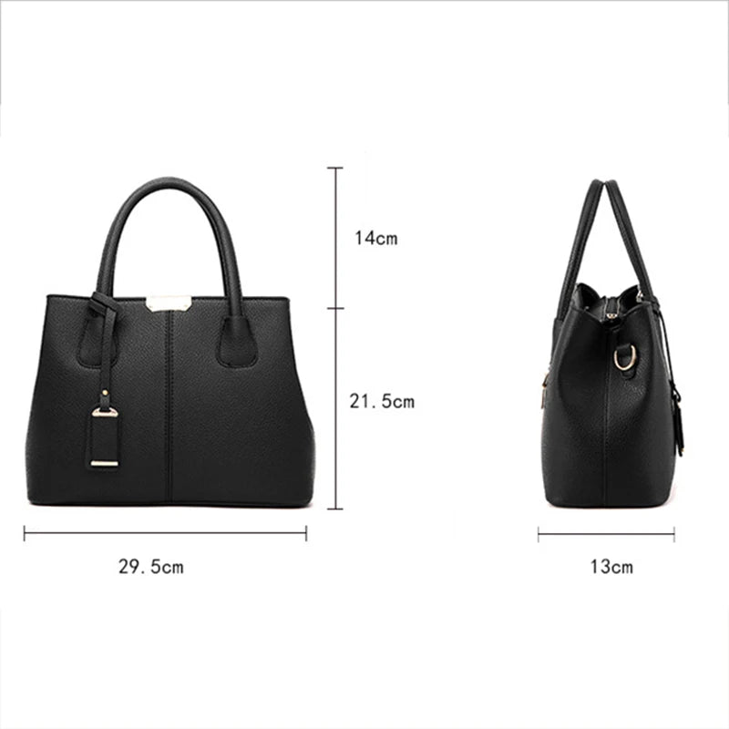 Luxury Large Square Tote Bag