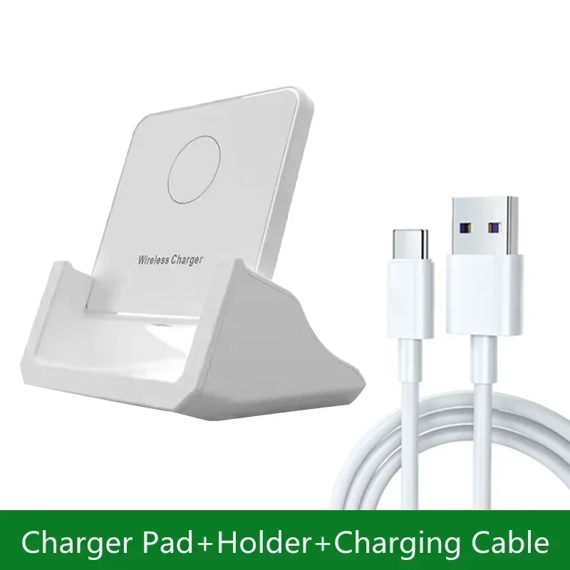 15W Fast Wireless Charging Stand - Vertical & Horizontal Phone Charger