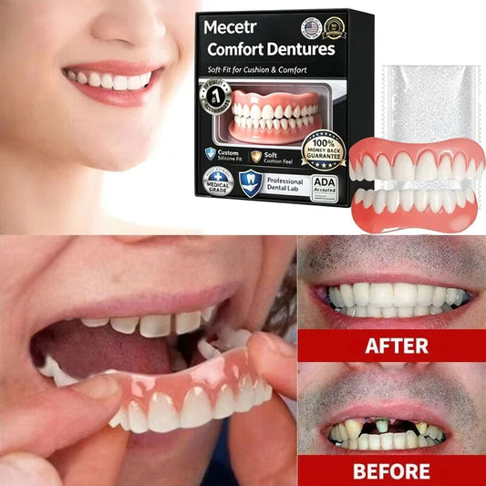 Adjustable Comfort Fit Dental Veneers - Natural Looking Smile Solution