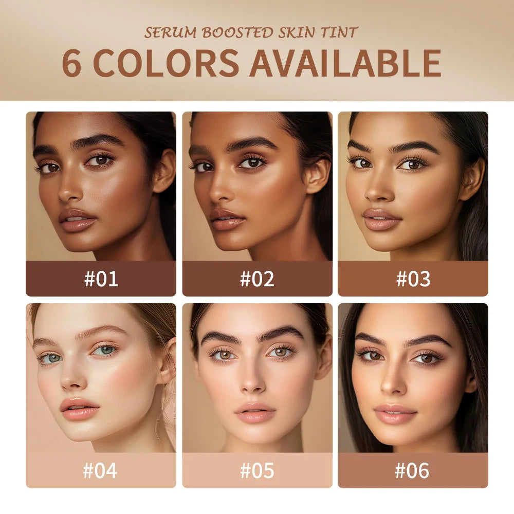 Serum Boosted Skin Tint Foundation Stick - Hydrating & Waterproof - 4