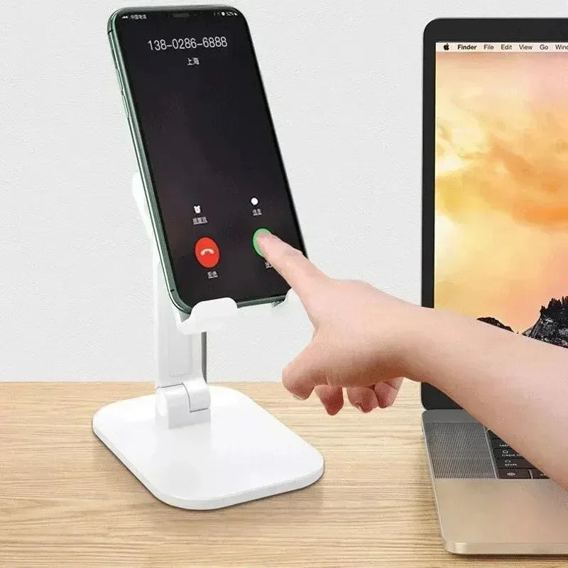 Foldable Desktop Phone & Tablet Stand - Adjustable Universal Holder - 5