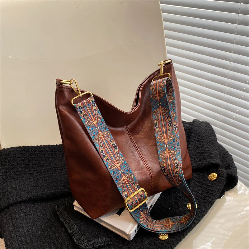 Luxury Vintage Bucket Bag