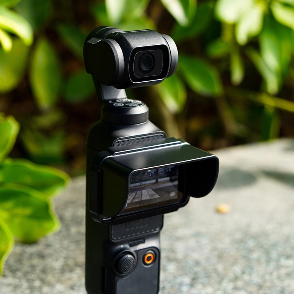 Sun Shade for DJI Osmo Pocket 3 - Anti-Glare Screen Hood & Light Shield - 11