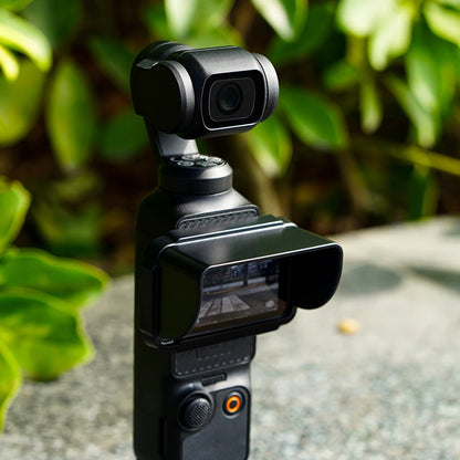 Sun Shade for DJI Osmo Pocket 3 - Anti-Glare Screen Hood & Light Shield