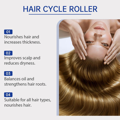 Rosemary Hair Growth Serum Roller for Scalp Stimulation and Damage Repair
