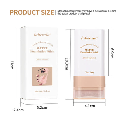 Serum Boosted Skin Tint Foundation Stick - Hydrating & Waterproof