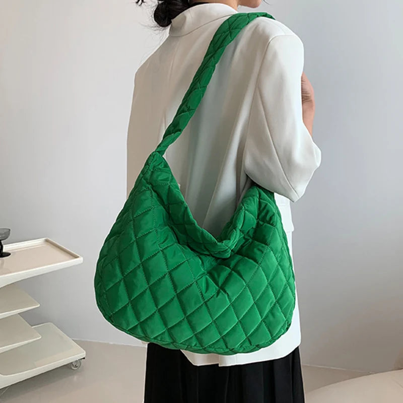 Luxury Quilted Padded Tote