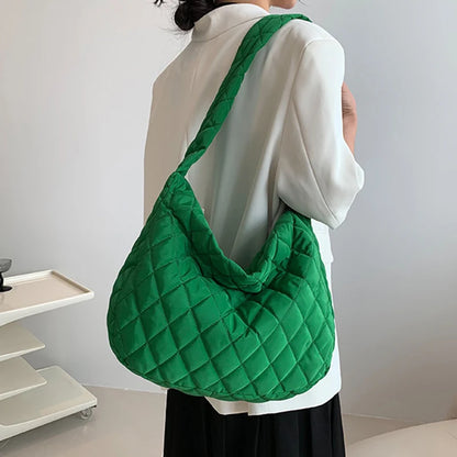 Luxury Quilted Padded Tote