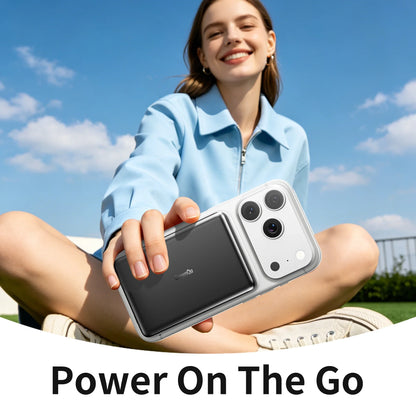 Magnetic Wireless Power Bank 20W Fast Charging Slim Metal Battery Pack