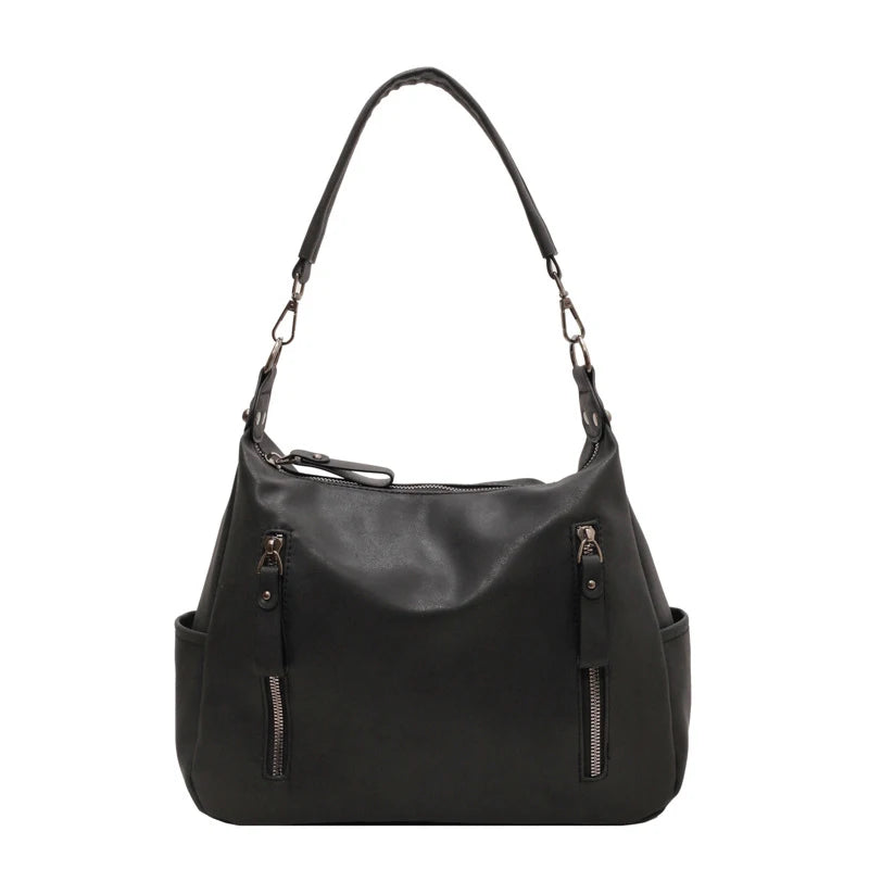 Luxury Retro Matte Shoulder Bag